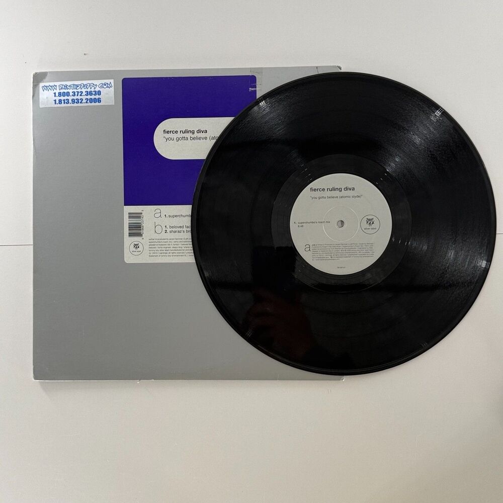 Fierce Ruling Diva You Gotta Believe 12” Vinyl 2002 USA TB-2374-0 (021)